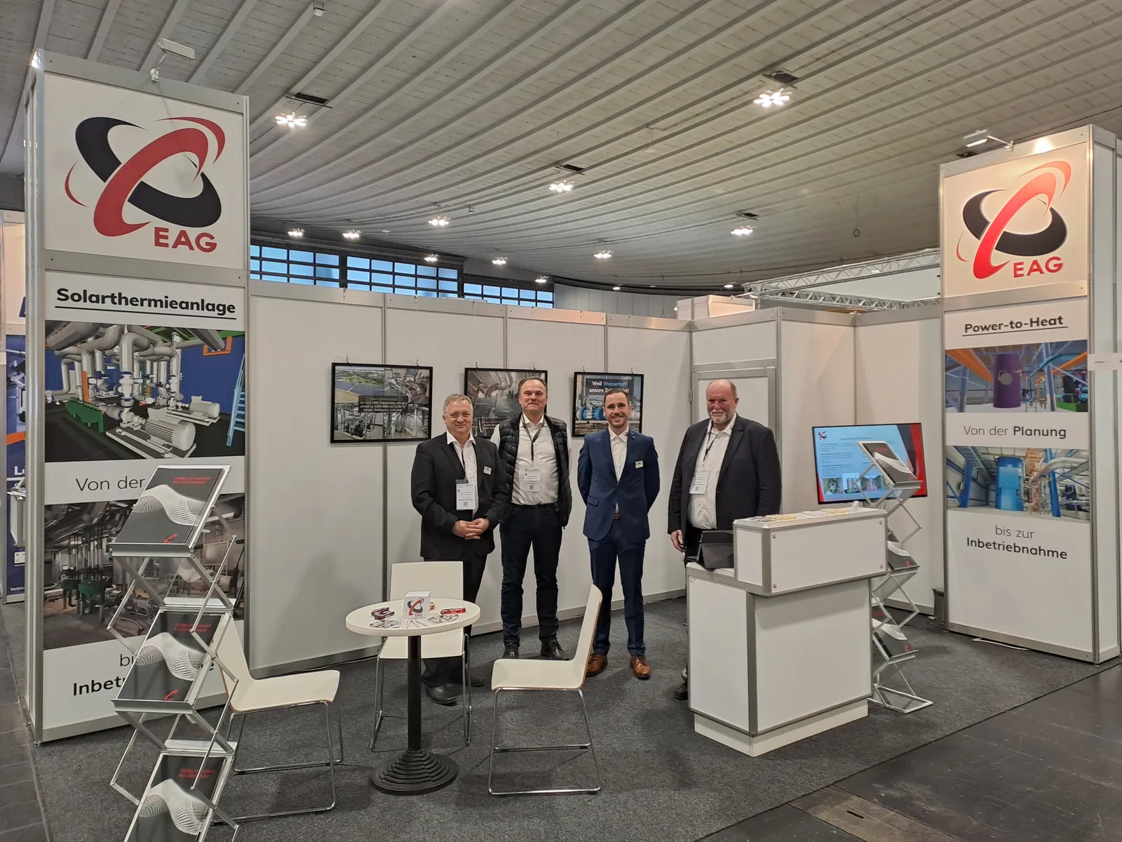 Hier mit unserem strategischen Partner für Deutschland Inopower A/S für die Lieferung, Montage und Inbetriebsetzung von Power to Heat-Anlagen